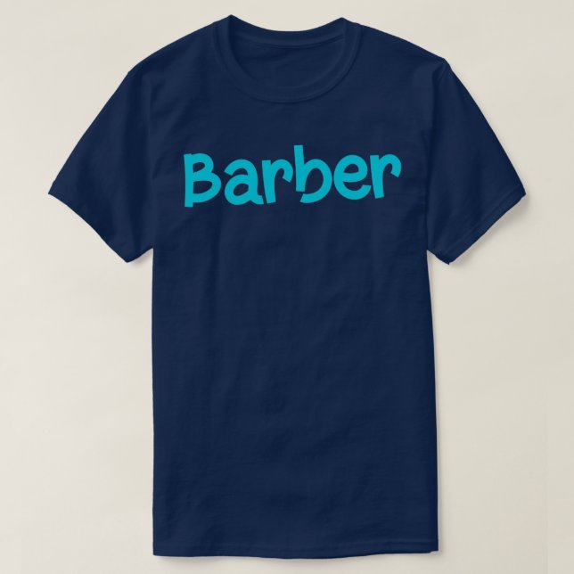 Barber2 T Shirt (Design framsida)