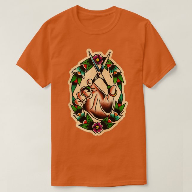 Barber 10 1 t shirt (Design framsida)