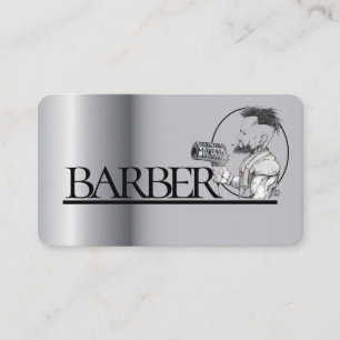 Barber Affärskort Visitkort