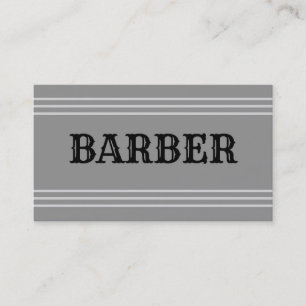 Barber Affärskort Visitkort