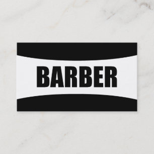 Barber Affärskort Visitkort