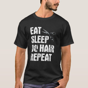 Barber Apparatur Hairdresser Cining Hair Salon T Shirt