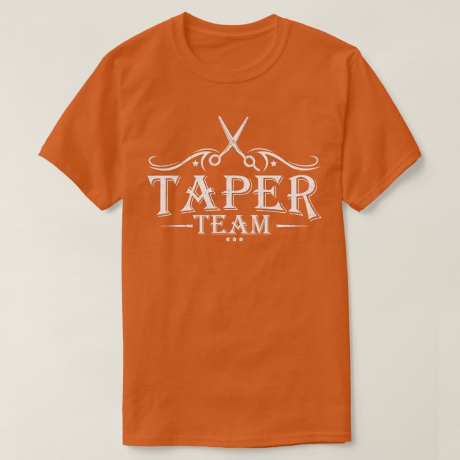 Barber Barbershop Hairdresser Hairstylist Barber T Shirt (Design framsida)