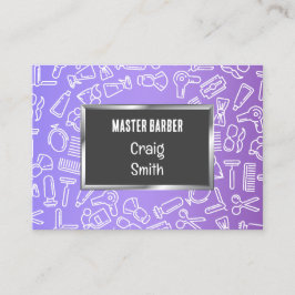 💇 Barber Barbershop Visitkort