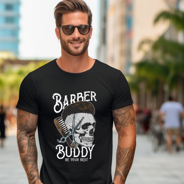 Barber Buddy ska vara din bästa T-Shirt (Skapare uppladdad)