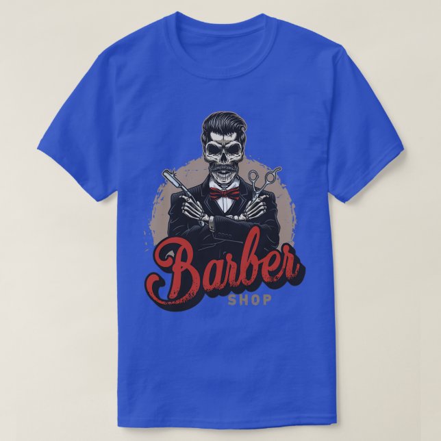 barber-butik 79 t shirt (Design framsida)