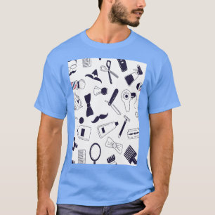 Barber-butikspool mönster 3 t shirt