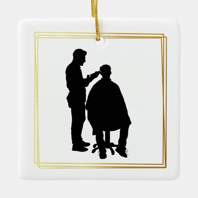 Barber Day Ornament (Framsida)