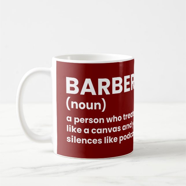Barber Definition Mugg (Vänster)