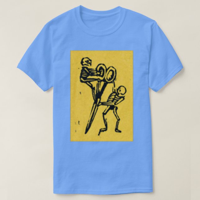 Barber döskallars t shirt (Design framsida)