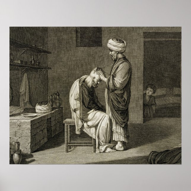 Barber från Volym II-konst och handel med Des Poster (Framsidan)