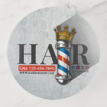 Barber Frisörsalong Kunglig Kronbarberarstolpe Fri