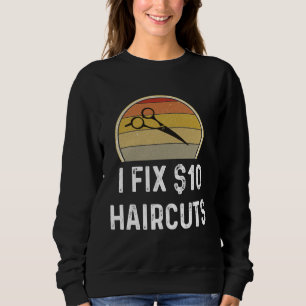 Barber Frisörstylist Jag Fixar 10 Klippningar T Shirt