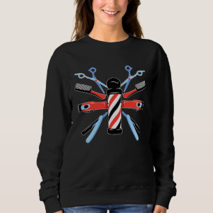 Barber Frisyr Barbershop Stol Frisör T Shirt