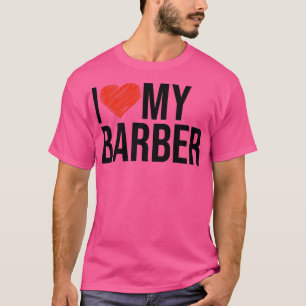 Barber fru make-gåvor till henne t shirt