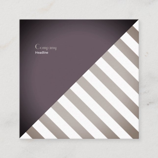 Barber Fyrkantigt Visitkort (Framsida)