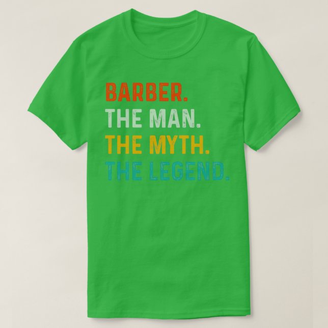 Barber Gift idé Classic TShirt T Shirt (Design framsida)