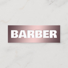 Barber Google Kartor Mini Visitkort