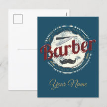 Barber Hair Hustler Hairdresser Retro Hairstylist