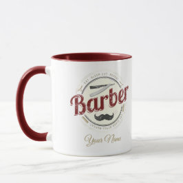 Barber Hair Hustler Hairdresser Retro Hairstylist Mugg