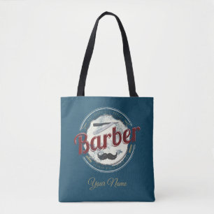 Barber Hair Hustler Hairdresser Retro Hairstylist Tygkasse