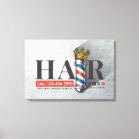 Barber Hair Shop Kung Krona Barber Pole Hair Salon