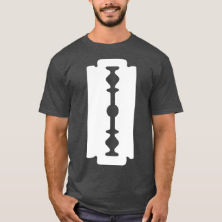 Barber Hairdresser Razor Blade Hair T Shirt