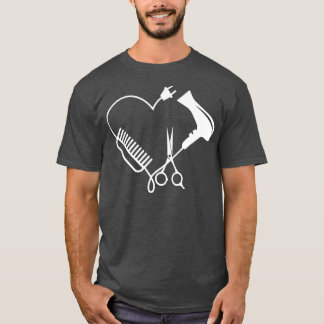 Barber Hairdresser Salon Hairstylist Hairdresser T Shirt