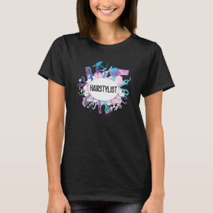 Barber Hairdresser Women Hairstylist T Shirt