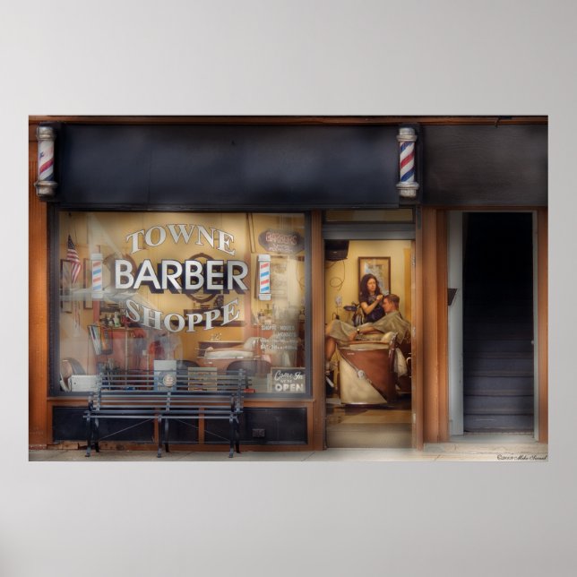 Barber - Hårklippt Poster (Framsidan)