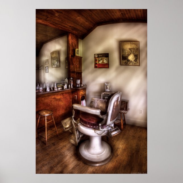 Barber - i Barber Shop Poster (Framsidan)