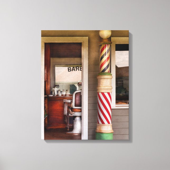 Barber - jag behöver ett hårklippt canvastryck (Framsida)