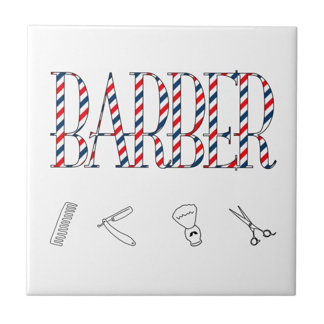 Barber Kakelplatta (Framsidan)