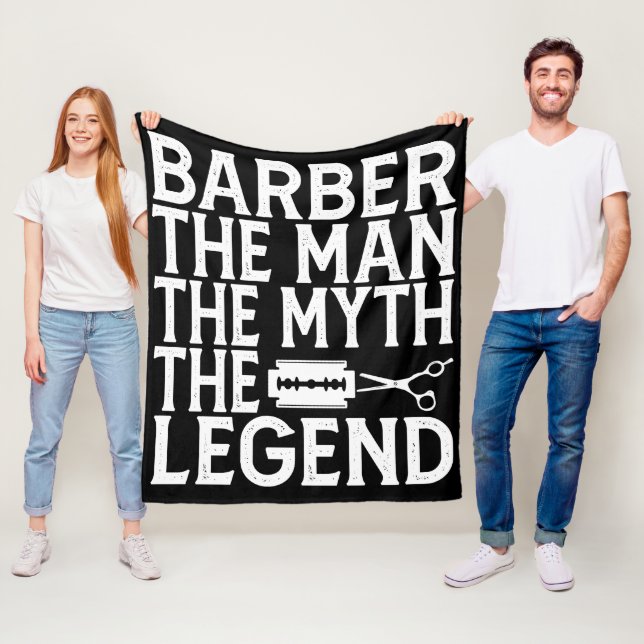 Barber Mannen 2024 Fleecefilt (På plats)