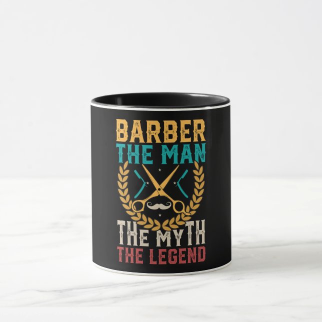 Barber Mannen Myten Legenden Mugg (Center)