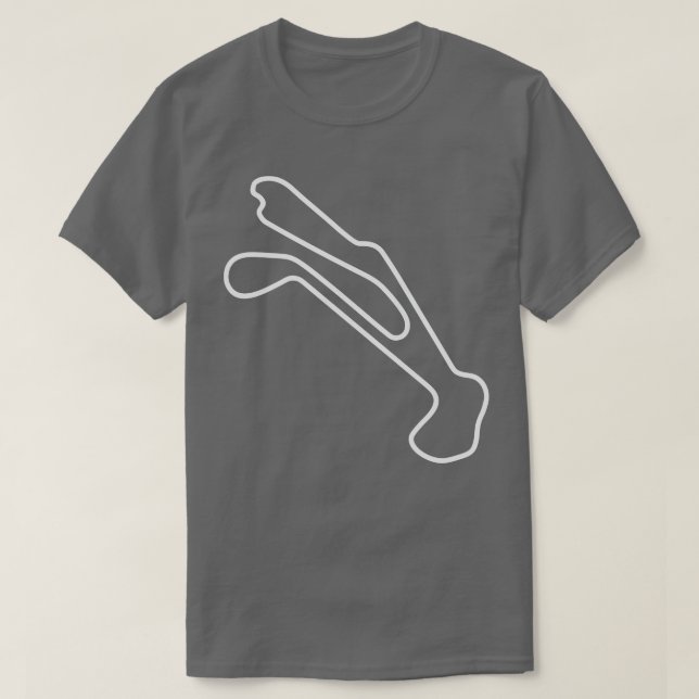 Barber Motorsport Park utkast TShirt T Shirt (Design framsida)