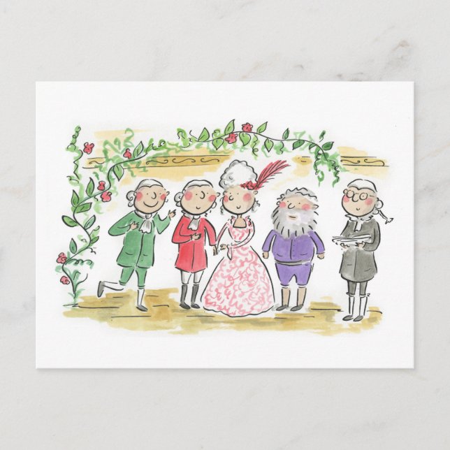 Barber of Sevilla, Bröllop Vykort (Framsida)