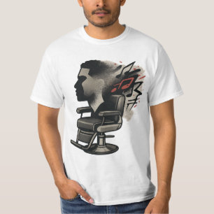 Barber Ordförande Graffiti Fade   T Shirt
