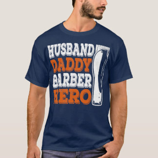 Barber Pappa Funny Hairdresser Gift T Shirt