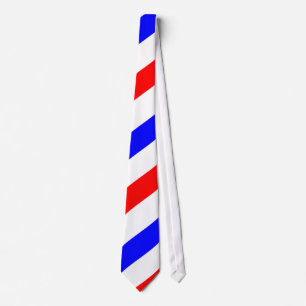 Barber Pole Mönster Tie Slips