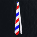 Barber Pole Pattern Tie Slips<br><div class="desc">A tie with the Barber Pole 's traditional colors in exactly the same pattern as on the Red White and Blue Barber Pole.   Also excellent for any "Independence day" or "4th of July" celebrations! Norway,  France,  and other countries with these colors</div>
