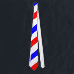 Barber Pole Pattern Tie Slips<br><div class="desc">A tie with the Barber Pole 's traditional colors in exactly the same pattern as on the Red White and Blue Barber Pole. Also excellent for any "Independence day" or "4th of July" celebrations! Norway, France, and other countries with these colors</div>
