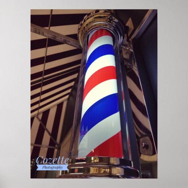 Barber Pole Poster (Framsidan)