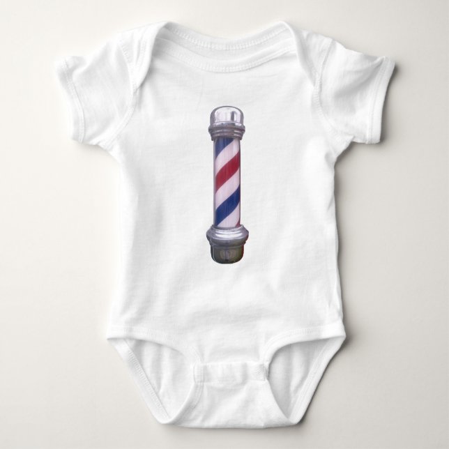 Barber Pole Tee Shirt (Framsida)