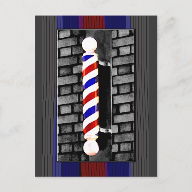Barber Pole-vykort Vykort (Framsida)