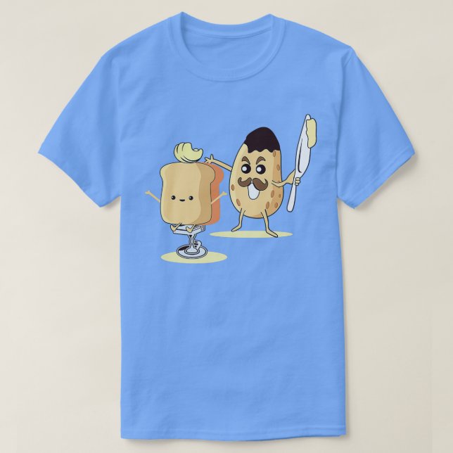 Barber Pun Potato Bread Butter T Shirt (Design framsida)