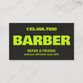 Barber QR Rabattkort