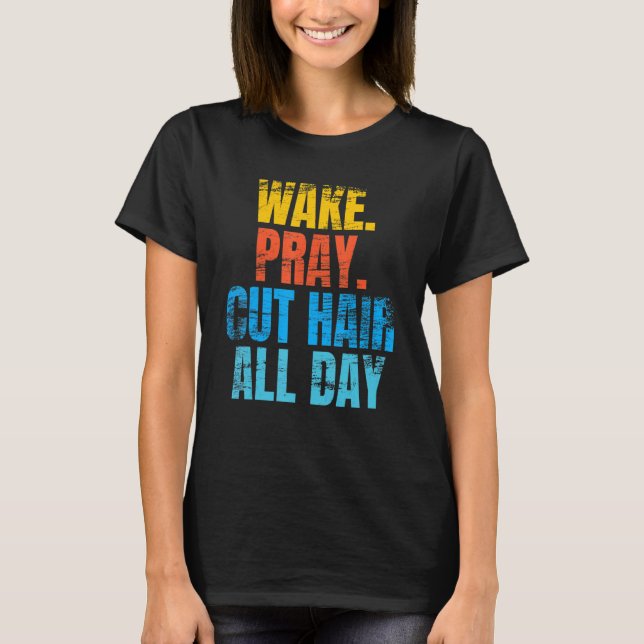 Barber Quote For A Sarcastic Hairdresser 2 T Shirt (Framsida)