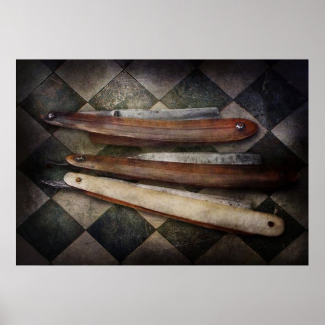 Barber - Razor Poster (Framsidan)