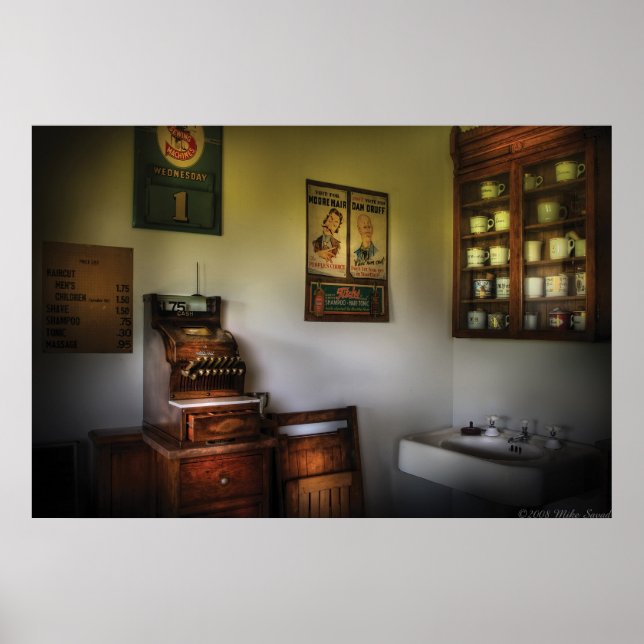 Barber - registret i Pengarar Poster (Framsidan)